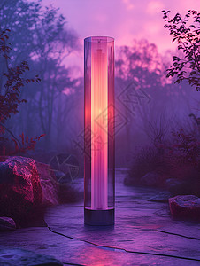 紫色的加热器背景图片