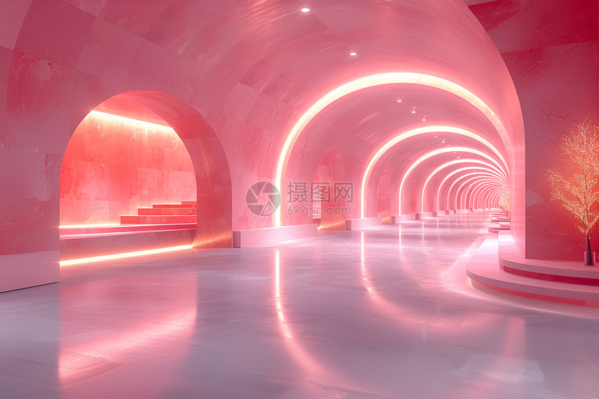 红光隧道图片