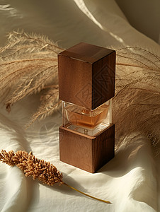木质包装的盒子背景图片