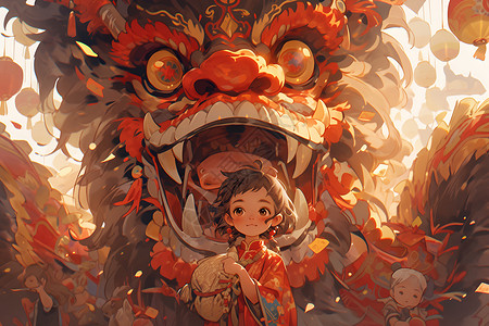 春节庆典背景图片