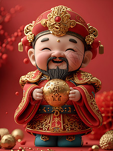 中国财神背景图片