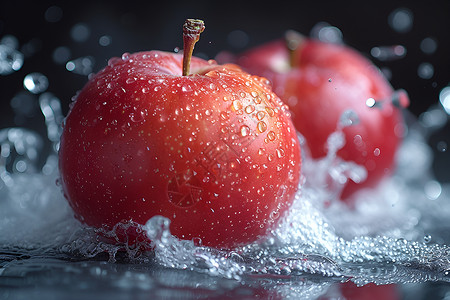 红苹果水果美味红苹果设计图片