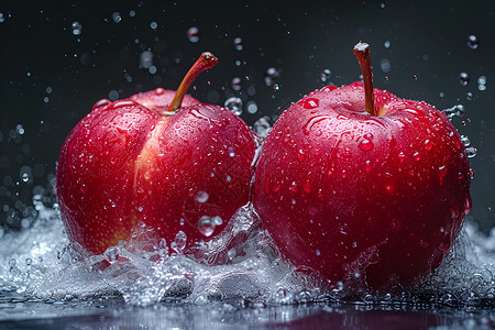 两箱红苹果苹果照片设计图片