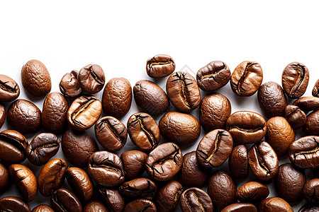可口的食材咖啡豆背景图片