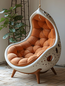 鸟巢素材鸟巢形状的椅子设计图片