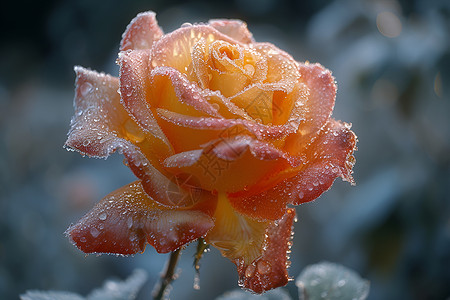 粉红色的玫瑰花背景图片