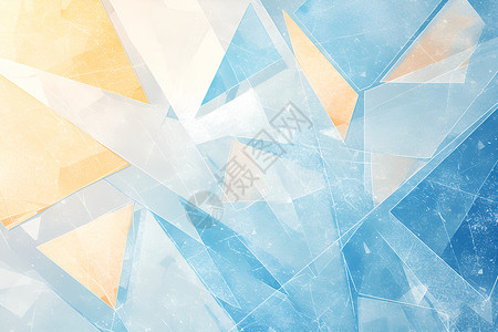透明水晶透明冰晶纹理设计图片
