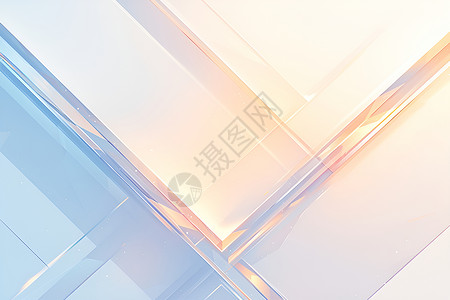 透明几何立体透明玻璃设计图片