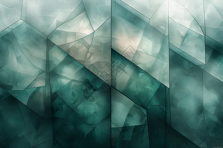 玻璃几何质感的背景背景图片