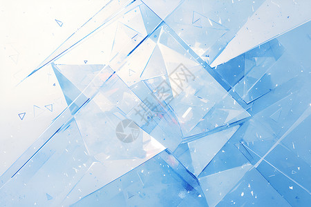 水晶立方壁纸背景图片