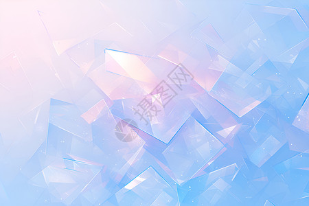 水晶几何玻璃纹理背景图片