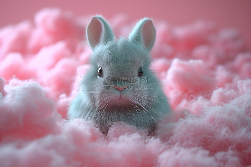 软萌的兔子图片