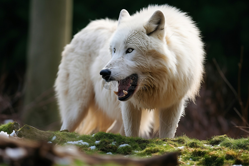 白狼嘶吼图片