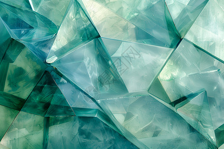 玻璃几何造型高清图片