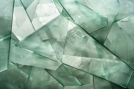 抽象玻璃雕塑背景图片