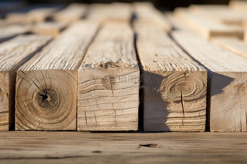 木质建筑材料图片