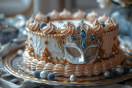 梦幻蛋糕背景图片