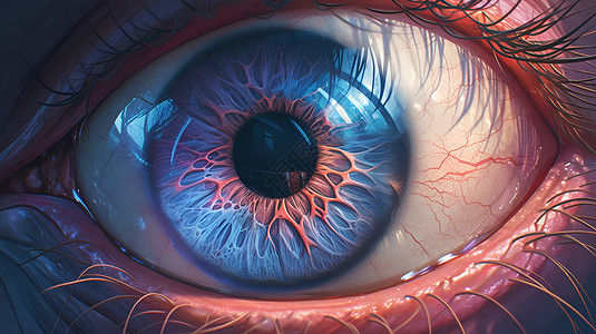 人眼解剖角膜移植高清图片