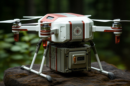 高科技无人机背景图片