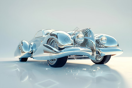 精致汽车模型精致的汽车模型插画