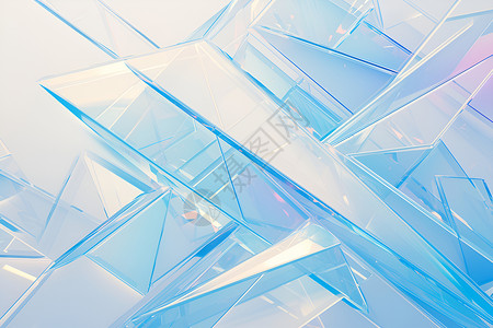几何玻璃设计背景背景图片