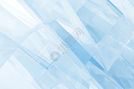 冰晶立方体背景背景图片