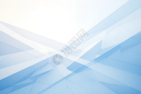 蓝白抽象水晶线条壁纸背景图片