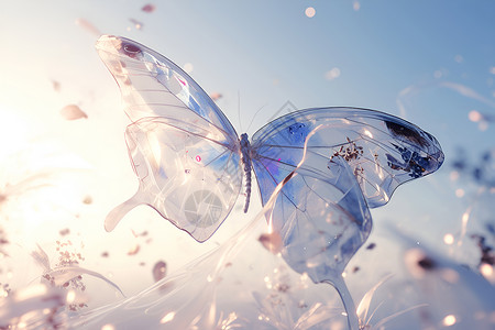 飞舞蝴蝶素材飞舞的仙境蝴蝶设计图片