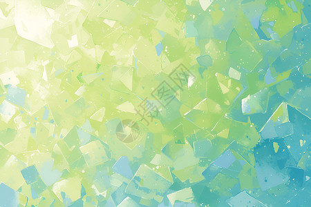 蓝绿玻璃壁纸背景图片
