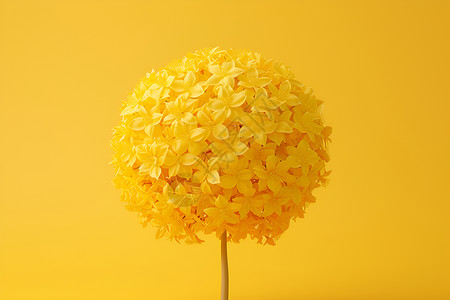 花团锦簇的小树气球设计图片