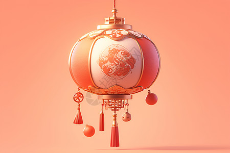红色的中国灯笼背景图片
