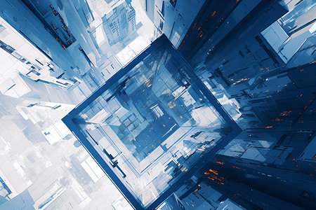 高楼透明素材城市里的高楼群设计图片