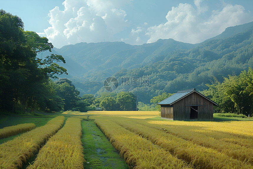 田野山川图片