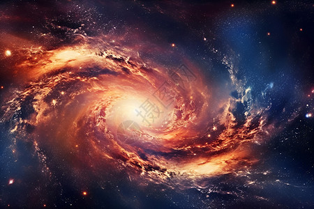 宇宙复杂星系背景图片