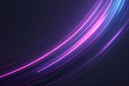 led动态动态的紫色光线插画