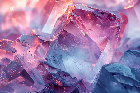 水晶的花纹紫色斑斓花纹高清图片