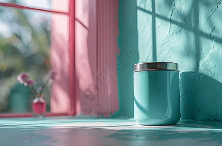 罐子里的莲子空间里的一个罐子设计图片