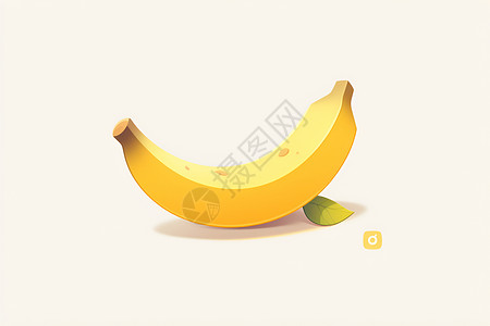 可爱的香蕉背景图片