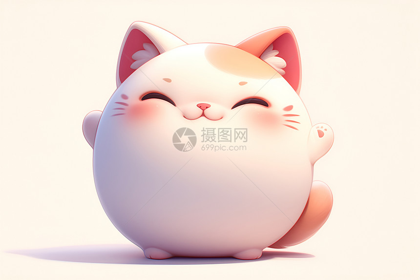 胖胖猫咪图片