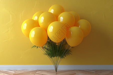 橙花油橙花气球设计图片