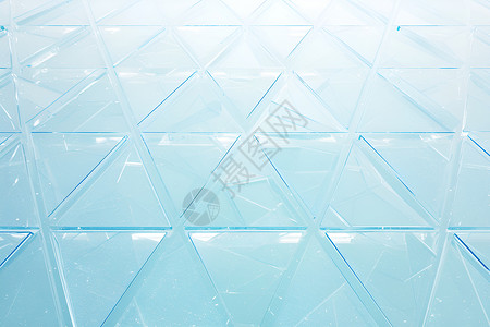 玻璃几何图案背景图片