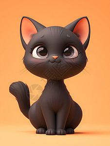 高贵的黑猫高贵的猫咪高清图片