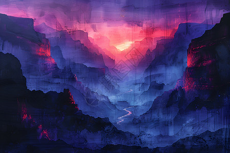 壮丽的大峡谷背景背景图片