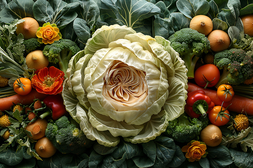 新鲜的食物蔬菜图片