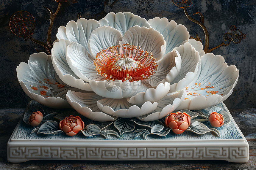 中国传统花卉图片