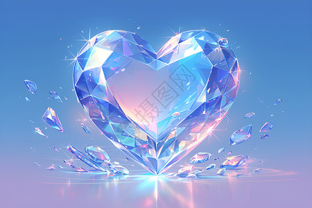 钻石珠宝素材美丽的钻石插画
