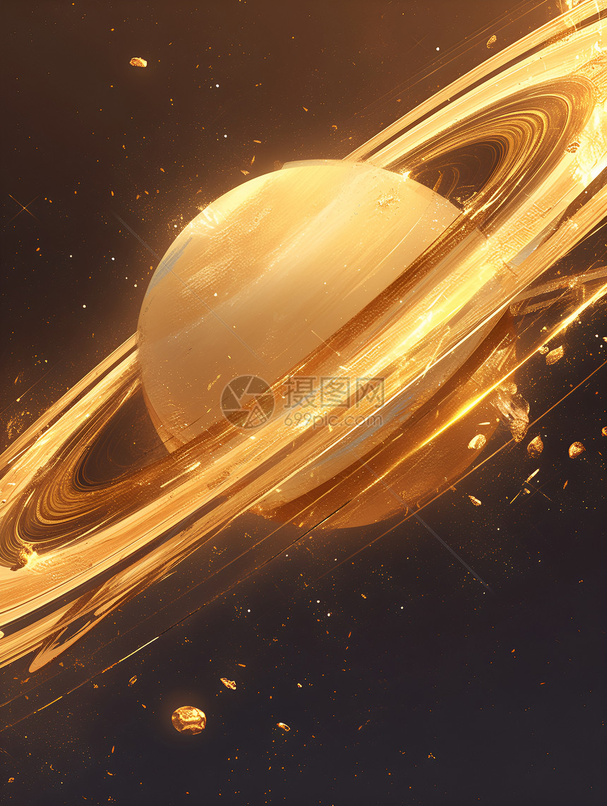 宇宙土星图片