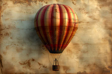古热气球背景图片