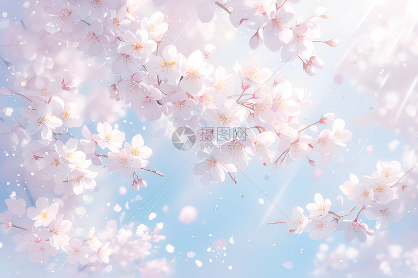 唯美的樱花图片