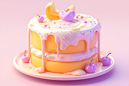 糕点艺术艺术蛋糕素材高清图片